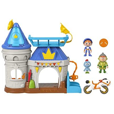 Fisher Price Imaginext HGK33 Gus der klitzekleine Ritter, Königreichsschloss-Spielset mit 3 Figuren und Ponyfahrzeug, für Vorschulkinder ab 3 Jahren Fisher Price Imaginext HGK33 Gus der klitzekleine Ritter, Königreichsschloss-Spielset mit 3 Figuren und Ponyfahrzeug, für Vorschulkinder ab 3 Jahren