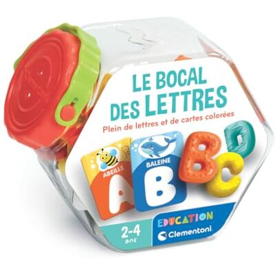 Clementoni Das Glas der Buchstaben – 2 – 4 Jahre – Lernspiel für Kinder, um das Alphabet und die ersten Wörter zu entdecken, Buchstaben und Karten, spielerisches Lernspielzeug, Geschenkidee für Clementoni Das Glas der Buchstaben – 2 – 4 Jahre – Lernspiel für Kinder, um das Alphabet und die ersten Wörter zu entdecken, Buchstaben und Karten, spielerisches Lernspielzeug, Geschenkidee für
