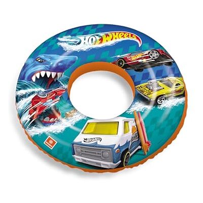 Mondo Toys HOT WHEELS Swim Ring Aufblasbarer Schwimmring Schwimmring ideal für Jungen / Mädchen verwendbar im Schwimmbad / Meer 16876 Mondo Toys HOT WHEELS Swim Ring Aufblasbarer Schwimmring Schwimmring ideal für Jungen / Mädchen verwendbar im Schwimmbad / Meer 16876