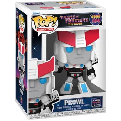 POP Funko Retro Toys: Transformers Prowl Vinyl Figure Offizieller Fanartikel und Merch Vinyl Sammelfigur als Regal Deko Geschenkidee zum Geburtstag für Fans und Sammler POP Funko Retro Toys: Transformers Prowl Vinyl Figure Offizieller Fanartikel und Merch Vinyl Sammelfigur als Regal Deko Geschenkidee zum Geburtstag für Fans und Sammler
