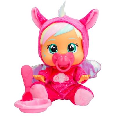 Cry Babies Loving Care Fantasy Hannah Interaktive Puppe, die echte Tränen weint, einen Pyjama trägt und 3 Accessoires enthält Spielzeug und Geschenk für Mädchen und Jungen Cry Babies Loving Care Fantasy Hannah Interaktive Puppe, die echte Tränen weint, einen Pyjama trägt und 3 Accessoires enthält Spielzeug und Geschenk für Mädchen und Jungen