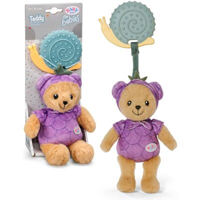 BABY Born for babies Teddy BlauBÄRe 18 cm mit Beißring und Rassel BABY Born for babies Teddy BlauBÄRe 18 cm mit Beißring und Rassel