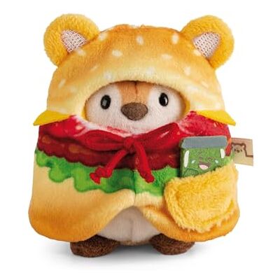 NICI Kuscheltier Tiger Tiggy 8cm mit Gurkenglas & Hamburgerkostüm in Geschenkbox beige Stofftier aus weichem Plüsch, Plüschtier zum Kuscheln und Spielen, für Kinder & Erwachsene 61656 NICI Kuscheltier Tiger Tiggy 8cm mit Gurkenglas & Hamburgerkostüm in Geschenkbox beige Stofftier aus weichem Plüsch, Plüschtier zum Kuscheln und Spielen, für Kinder & Erwachsene 61656