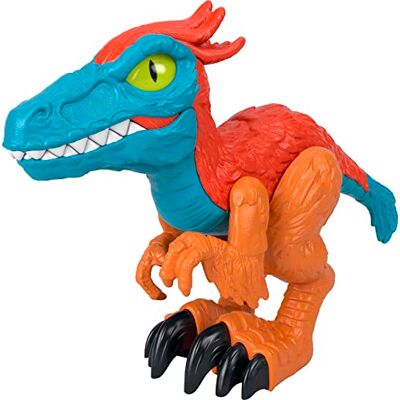 Fisher Price FP PRECOOL Imaginext Jurassic World Pyroraptor XL Dinosaurier-Figur, Spielzeug für Kinder im Vorschulalter, HKG14 Fisher Price FP PRECOOL Imaginext Jurassic World Pyroraptor XL Dinosaurier-Figur, Spielzeug für Kinder im Vorschulalter, HKG14