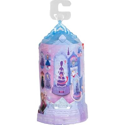 Mattel Disney Frozen Surprise Kleine Puppen & Minischloss Spielsets mit drehender Puppenenthüllung, Ice Castle Spin Surprise aus Filmen (Stile können variieren) Mattel Disney Frozen Surprise Kleine Puppen & Minischloss Spielsets mit drehender Puppenenthüllung, Ice Castle Spin Surprise aus Filmen (Stile können variieren)
