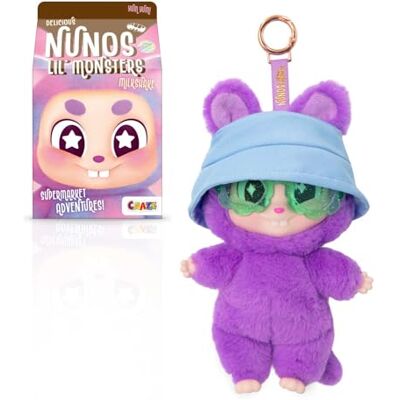 CRAZE Nunos Lil’ Monsters Überraschungsbox Plüschtier zum Sammeln Stoffpuppe Mädchen & Jungen – 1 von 7 Kuschelpuppe mit Sonnenbrille & Kleidung CRAZE Nunos Lil’ Monsters Überraschungsbox Plüschtier zum Sammeln Stoffpuppe Mädchen & Jungen – 1 von 7 Kuschelpuppe mit Sonnenbrille & Kleidung