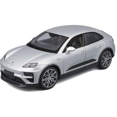 Bburago Porsche Macan 4 Electric Maßstab 1:24, Diecast-Auto, Detailgetreu mit Türen und Motorhaube zum Öffnen, Porsche-Lizenz, Zufällig, Alter 3+ Bburago Porsche Macan 4 Electric Maßstab 1:24, Diecast-Auto, Detailgetreu mit Türen und Motorhaube zum Öffnen, Porsche-Lizenz, Zufällig, Alter 3+