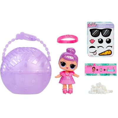 L.O.L. Surprise! Snow Style Tots Enthält 1 Puppe, Blindverpackung, Modepuppen mit Winter-Thema, 8 zum Sammeln L.O.L. Surprise! Snow Style Tots Enthält 1 Puppe, Blindverpackung, Modepuppen mit Winter-Thema, 8 zum Sammeln