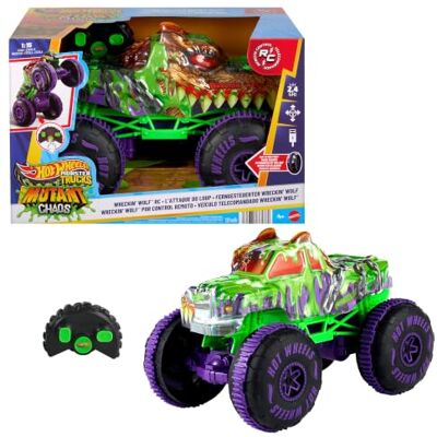 Hot Wheels - JMM77 - Wreckin' Wolf - RC jármű Hot Wheels - JMM77 - Wreckin' Wolf - RC jármű