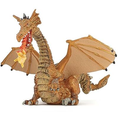 Papo Goldener-Flammen-Drache-Figur, Verzauberte-Welt-Kollektion, ab 3 Jahren Kreatives Spiel in einer Fantasiewelt 15 cm hoch handbemalt Sammlerstück eine wirklich originelle Geschenkidee heute Papo Goldener-Flammen-Drache-Figur, Verzauberte-Welt-Kollektion, ab 3 Jahren Kreatives Spiel in einer Fantasiewelt 15 cm hoch handbemalt Sammlerstück eine wirklich originelle Geschenkidee heute