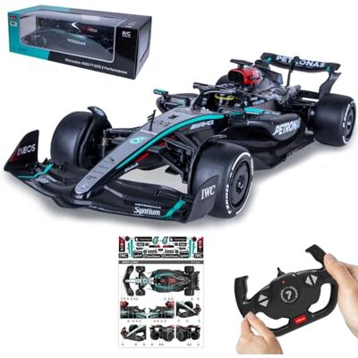 JAMARA 402250 Mercedes-AMG F1 W15 E Performance 1:12 2,4GHz Auto Ferngesteuertes Rc car, Kinder Spielzeugauto mit Fernbedienung, Modellauto, Geschenkidee für Kinder JAMARA 402250 Mercedes-AMG F1 W15 E Performance 1:12 2,4GHz Auto Ferngesteuertes Rc car, Kinder Spielzeugauto mit Fernbedienung, Modellauto, Geschenkidee für Kinder