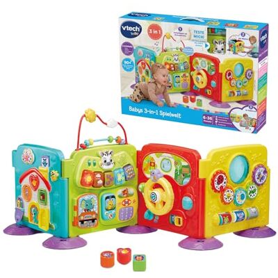 VTech Baby 3-in-1 Spielwelt Activity Board Musik Lernen VTech Baby 3-in-1 Spielwelt Activity Board Musik Lernen