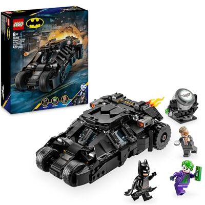 Lego DC Batman: Batman Tumbler vs. Two-Face & The Joker Superhelden Spielzeug mit Batmobil Auto Spielset mit Minifiguren Geschenk für Jungen und Mädchen ab 8 Jahren 76303 Lego DC Batman: Batman Tumbler vs. Two-Face & The Joker Superhelden Spielzeug mit Batmobil Auto Spielset mit Minifiguren Geschenk für Jungen und Mädchen ab 8 Jahren 76303