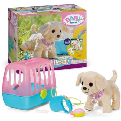 BABY Born Mein Hund Lucky mit Transportbox 5 Funktionen, Transportbox, Batterien erforderlich BABY Born Mein Hund Lucky mit Transportbox 5 Funktionen, Transportbox, Batterien erforderlich