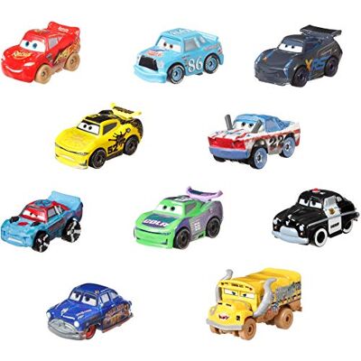 Disney Pixar Cars Metal Mini Racers Variety 10 Pack Disney Pixar Cars Metal Mini Racers Variety 10 Pack