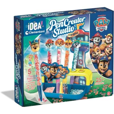 Clementoni Mein Stift-Atelier Paw Patrol DIY Stifte-Set mit 5 Stiften & Figuren, Verzierungen & Aufklebern Kreativspielzeug & Geschenk-Set für Kinder ab 6 Jahren 18381 Clementoni Mein Stift-Atelier Paw Patrol DIY Stifte-Set mit 5 Stiften & Figuren, Verzierungen & Aufklebern Kreativspielzeug & Geschenk-Set für Kinder ab 6 Jahren 18381