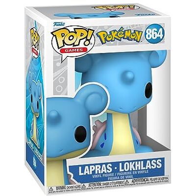 POP Funko Games: Pokemon Lapras Offizielles Gaming Merch Vinyl Sammelfigur als Regal Deko Geschenkidee zum Geburtstag für Fans und Sammler POP Funko Games: Pokemon Lapras Offizielles Gaming Merch Vinyl Sammelfigur als Regal Deko Geschenkidee zum Geburtstag für Fans und Sammler
