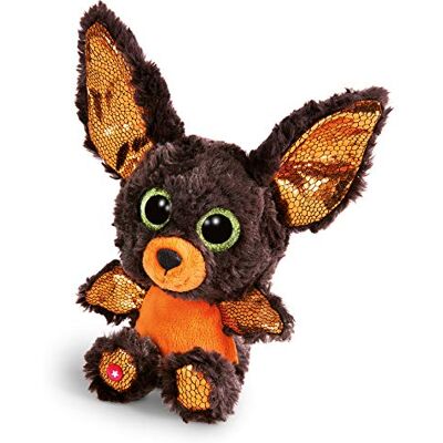 NICI Glubschis: Das Original – Glubschis Halloween Fledermaus 15 cm I Kuscheltier Fledermaus mit großen Augen I Flauschiges Plüschtier mit Glitzeraugen ab 0 Monaten I braun / orange – 46305 NICI Glubschis: Das Original – Glubschis Halloween Fledermaus 15 cm I Kuscheltier Fledermaus mit großen Augen I Flauschiges Plüschtier mit Glitzeraugen ab 0 Monaten I braun / orange – 46305