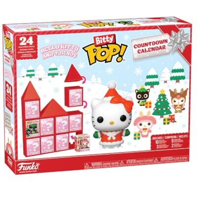 Funko Bitty POP! Countdown Calendar: Hello Kitty & Friends Adventskalender 24 Tage voller Überraschungen Sammelbar Vinyl Mini Figures Mystery-Box Geschenkidee Weihnachts-Countdown Funko Bitty POP! Countdown Calendar: Hello Kitty & Friends Adventskalender 24 Tage voller Überraschungen Sammelbar Vinyl Mini Figures Mystery-Box Geschenkidee Weihnachts-Countdown