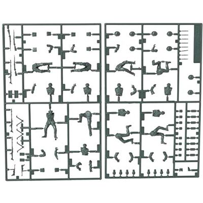 TAMIYA TM35030 300035030 1:35 WWII Figurenset Deutsche Infanterie -8, Grün TAMIYA TM35030 300035030 1:35 WWII Figurenset Deutsche Infanterie -8, Grün