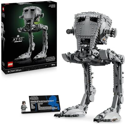 Lego Star Wars AT-ST Kampfläufer Bauset für Erwachsene UCS Modell zum Ausstellen mit Minifigur & Informationstafel Sammlerstück & Geschenk für Fans 75417 Lego Star Wars AT-ST Kampfläufer Bauset für Erwachsene UCS Modell zum Ausstellen mit Minifigur & Informationstafel Sammlerstück & Geschenk für Fans 75417