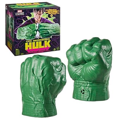 Marvel Legends Series Incredible Hulk Premium Rollenspielfäuste mit Schmetter-Sounds, Sammlerobjekte für Erwachsene Marvel Legends Series Incredible Hulk Premium Rollenspielfäuste mit Schmetter-Sounds, Sammlerobjekte für Erwachsene