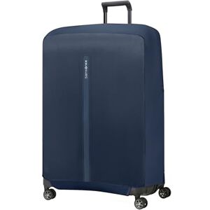 Samsonite TA Revolution Faltbare Schutzhülle für Koffer Größe XL, Kofferhülle passend für 81–86 cm, Reisekoffer Schutz, mit reflektierendem Detail, Blau (Midnight Blue) Samsonite TA Revolution Faltbare Schutzhülle für Koffer Größe XL, Kofferhülle passend für 81–86 cm, Reisekoffer Schutz, mit reflektierendem Detail, Blau (Midnight Blue)