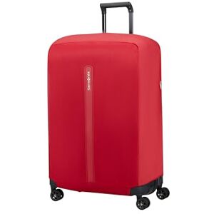 Samsonite TA Revolution Faltbare Schutzhülle für Koffer Größe L, Kofferhülle passend für 75–79 cm, Reisekoffer Schutz, mit reflektierendem Detail, Rot Samsonite TA Revolution Faltbare Schutzhülle für Koffer Größe L, Kofferhülle passend für 75–79 cm, Reisekoffer Schutz, mit reflektierendem Detail, Rot