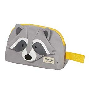 Samsonite Happy Sammies Eco Kulturbeutel, 22 cm, 2.5 L, Grau (Raccoon Remy) Samsonite Happy Sammies Eco Kulturbeutel, 22 cm, 2.5 L, Grau (Raccoon Remy)