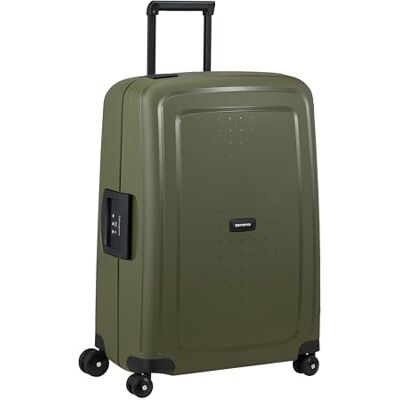 Samsonite S'Cure Spinner M, Koffer, M (69 cm), 79 L, Grün (Olive) Samsonite S'Cure Spinner M, Koffer, M (69 cm), 79 L, Grün (Olive)