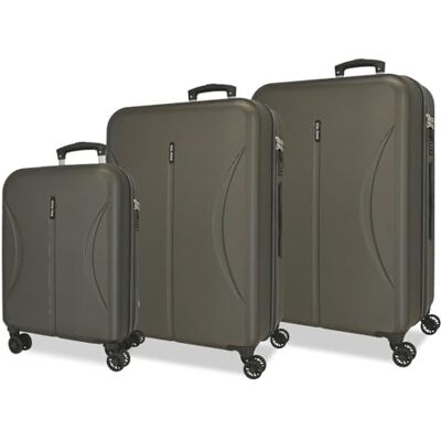 Roll Road Joumma Formentera Gepäckset 55/65/ 75 cm Starres ABS integriertes Kombinationsvorhängeschloss 188L 10.3kg 4 Doppelräder Handgepäck Roll Road Joumma Formentera Gepäckset 55/65/ 75 cm Starres ABS integriertes Kombinationsvorhängeschloss 188L 10.3kg 4 Doppelräder Handgepäck