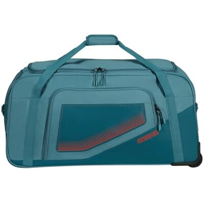 American Tourister City Racer Reisetasche mit Rollen 77 cm, 129 L Viel Stauraum & Separates Schuhfach Wasserabweisend, Mehrere Griffe, Robust Blau (Petrol) American Tourister City Racer Reisetasche mit Rollen 77 cm, 129 L Viel Stauraum & Separates Schuhfach Wasserabweisend, Mehrere Griffe, Robust Blau (Petrol)