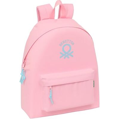 safta BENETTON BASICS Kinder-Tagesrucksack, Qualität und maximale Widerstandsfähigkeit, bequem und vielseitig, 33 x 15 x 42 cm safta BENETTON BASICS Kinder-Tagesrucksack, Qualität und maximale Widerstandsfähigkeit, bequem und vielseitig, 33 x 15 x 42 cm