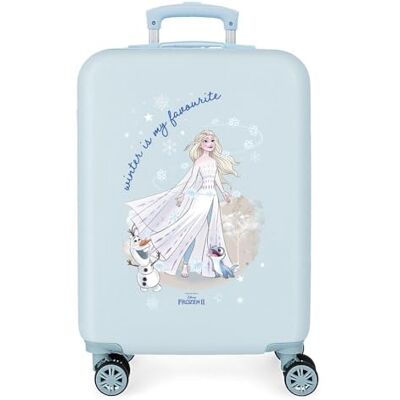 Disney Frozen Adventure Of My Mind Kabinentasche, Blau, 34 x 55 x 20 cm, starr, ABS-Kombinationsverschluss seitlich, 32 l, 2,7 kg, 4 Doppelräder, Handgepäck. Disney Frozen Adventure Of My Mind Kabinentasche, Blau, 34 x 55 x 20 cm, starr, ABS-Kombinationsverschluss seitlich, 32 l, 2,7 kg, 4 Doppelräder, Handgepäck.