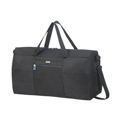 Samsonite Global Travel Accessories Faltbare Reisetasche S, 55 cm, Schwarz Samsonite Global Travel Accessories Faltbare Reisetasche S, 55 cm, Schwarz