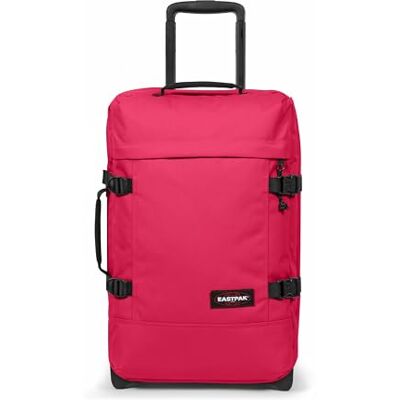 EASTPAK Tranverz S Kabinentrolley 42L (51 x 32,5 x 24 cm), robuster Koffer mit Rollen, leichtes Handgepäck mit 2 Fächern, Teleskopgriff & TSA-Schloss Saffron RED EASTPAK Tranverz S Kabinentrolley 42L (51 x 32,5 x 24 cm), robuster Koffer mit Rollen, leichtes Handgepäck mit 2 Fächern, Teleskopgriff & TSA-Schloss Saffron RED