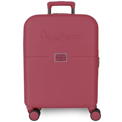 Pepe Jeans Accent Kabinenkoffer Burgunderrot, 40 x 55 x 20 cm, starres ABS, integrierter TSA-Verschluss, 44L 2.8kg, 4 Doppelrollen, Handgepäck von Joumma Bags Pepe Jeans Accent Kabinenkoffer Burgunderrot, 40 x 55 x 20 cm, starres ABS, integrierter TSA-Verschluss, 44L 2.8kg, 4 Doppelrollen, Handgepäck von Joumma Bags
