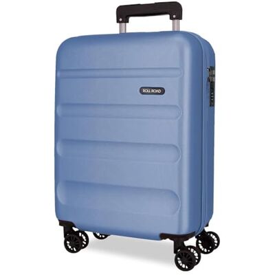Roll Road Flex Jeans-Kabinenkoffer, 38 x 55 x 20 cm, starrer ABS-Seitenkombinationsverschluss, 33L 2.5kg, Handgepäck mit 4 Doppelrollen Roll Road Flex Jeans-Kabinenkoffer, 38 x 55 x 20 cm, starrer ABS-Seitenkombinationsverschluss, 33L 2.5kg, Handgepäck mit 4 Doppelrollen