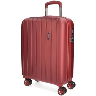 MOVOM Wood Kabinenkoffer Rot 40x55x20 cms Hartschalen ABS TSA-Schloss 38L 2,9Kgs 4 Doppelräder Handgepäck MOVOM Wood Kabinenkoffer Rot 40x55x20 cms Hartschalen ABS TSA-Schloss 38L 2,9Kgs 4 Doppelräder Handgepäck