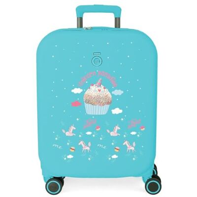 Enso Unicorn Paradise Kabinenkoffer Blau 40x55x20 cm Starres ABS 37L 3.22 kg Handgepäck Enso Unicorn Paradise Kabinenkoffer Blau 40x55x20 cm Starres ABS 37L 3.22 kg Handgepäck