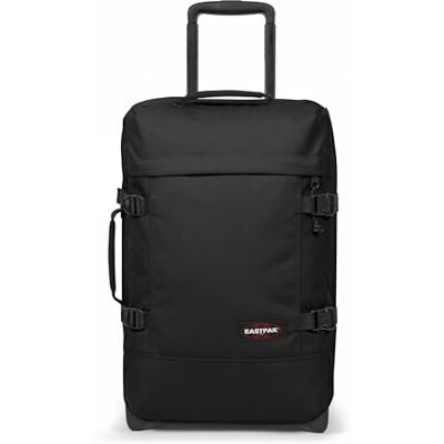 EASTPAK Tranverz S Kabinentrolley 42L (51 x 32,5 x 24 cm), robuster Koffer mit Rollen, leichtes Handgepäck mit 2 Fächern, Teleskopgriff & TSA-Schloss Black EASTPAK Tranverz S Kabinentrolley 42L (51 x 32,5 x 24 cm), robuster Koffer mit Rollen, leichtes Handgepäck mit 2 Fächern, Teleskopgriff & TSA-Schloss Black