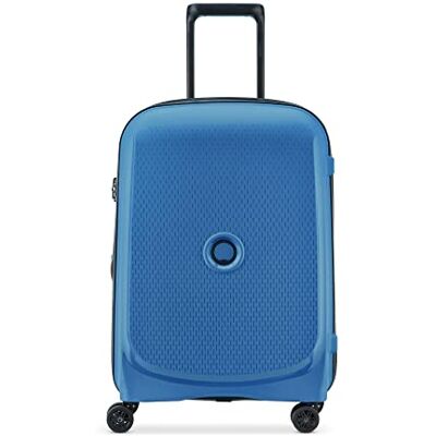 DELSEY Paris Belmont Plus Hartschalen-Kabinenkoffer 55 cm x 40 cm x 20 cm 33 L S Slim Zinkblau DELSEY Paris Belmont Plus Hartschalen-Kabinenkoffer 55 cm x 40 cm x 20 cm 33 L S Slim Zinkblau