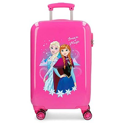 Disney Frozen Die Eiskönigin Dream of Magic Kabinenkoffer Rosa 37x55x20 cms Hartschalen ABS Kombinationsschloss 32L 2,5Kgs 4 Doppelräder Handgepäck Disney Frozen Die Eiskönigin Dream of Magic Kabinenkoffer Rosa 37x55x20 cms Hartschalen ABS Kombinationsschloss 32L 2,5Kgs 4 Doppelräder Handgepäck