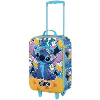 Disney Lilo und Stitch Colors-Soft 3D Trolley-Koffer, Türkis, 17 x 33 x 52 cm, Kapazität 26 L Disney Lilo und Stitch Colors-Soft 3D Trolley-Koffer, Türkis, 17 x 33 x 52 cm, Kapazität 26 L