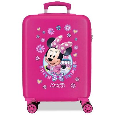 Disney Minnie Super Helpers Kabinenkoffer Rosa 37x55x20 cms Hartschalen ABS Kombinationsschloss 37.4L 2,6Kgs 4 Doppelräder Handgepäck Disney Minnie Super Helpers Kabinenkoffer Rosa 37x55x20 cms Hartschalen ABS Kombinationsschloss 37.4L 2,6Kgs 4 Doppelräder Handgepäck