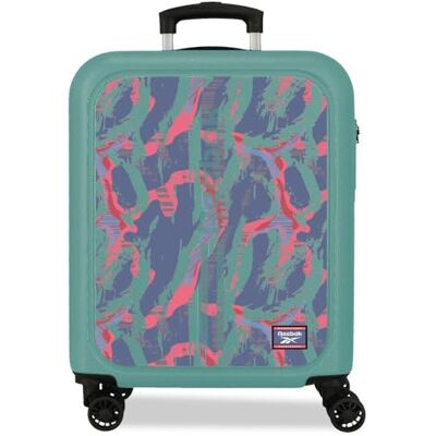 Reebok Tacoma Handgepäckkoffer, 40 x 55 x 20 cm, starres ABS-Kombinationsschloss, integriert, 37L 2.6kg, 4 Doppelräder, Handgepäck von Joumma Bags, Türkisgrün Reebok Tacoma Handgepäckkoffer, 40 x 55 x 20 cm, starres ABS-Kombinationsschloss, integriert, 37L 2.6kg, 4 Doppelräder, Handgepäck von Joumma Bags, Türkisgrün