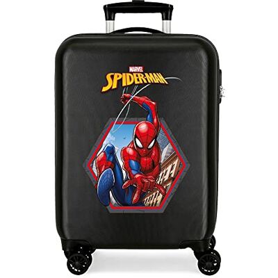 Marvel Hartschalenkabinenkoffer 55 cm Spiderman Geo Schwarz Marvel Hartschalenkabinenkoffer 55 cm Spiderman Geo Schwarz