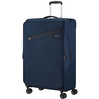 Samsonite Litebeam Spinner L, Erweiterbar Koffer, 77 cm, 103/111 L, Blau (Midnight Blue) Samsonite Litebeam Spinner L, Erweiterbar Koffer, 77 cm, 103/111 L, Blau (Midnight Blue)