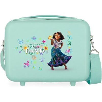 Disney Encanto Kulturbeutel, anpassbar, mit Umhängetasche, rosa, 29 x 21 x 15 cm, starr, ABS 9,14 l Disney Encanto Kulturbeutel, anpassbar, mit Umhängetasche, rosa, 29 x 21 x 15 cm, starr, ABS 9,14 l