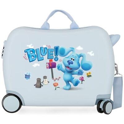 Roll Road Blue´s Clues and you Kinderkoffer, blau, 50 x 38 x 20 cm, starr, ABS, seitlicher Kombinationsverschluss, 34 kg, 1,8 kg, 4 Räder, Handgepäck. Roll Road Blue´s Clues and you Kinderkoffer, blau, 50 x 38 x 20 cm, starr, ABS, seitlicher Kombinationsverschluss, 34 kg, 1,8 kg, 4 Räder, Handgepäck.